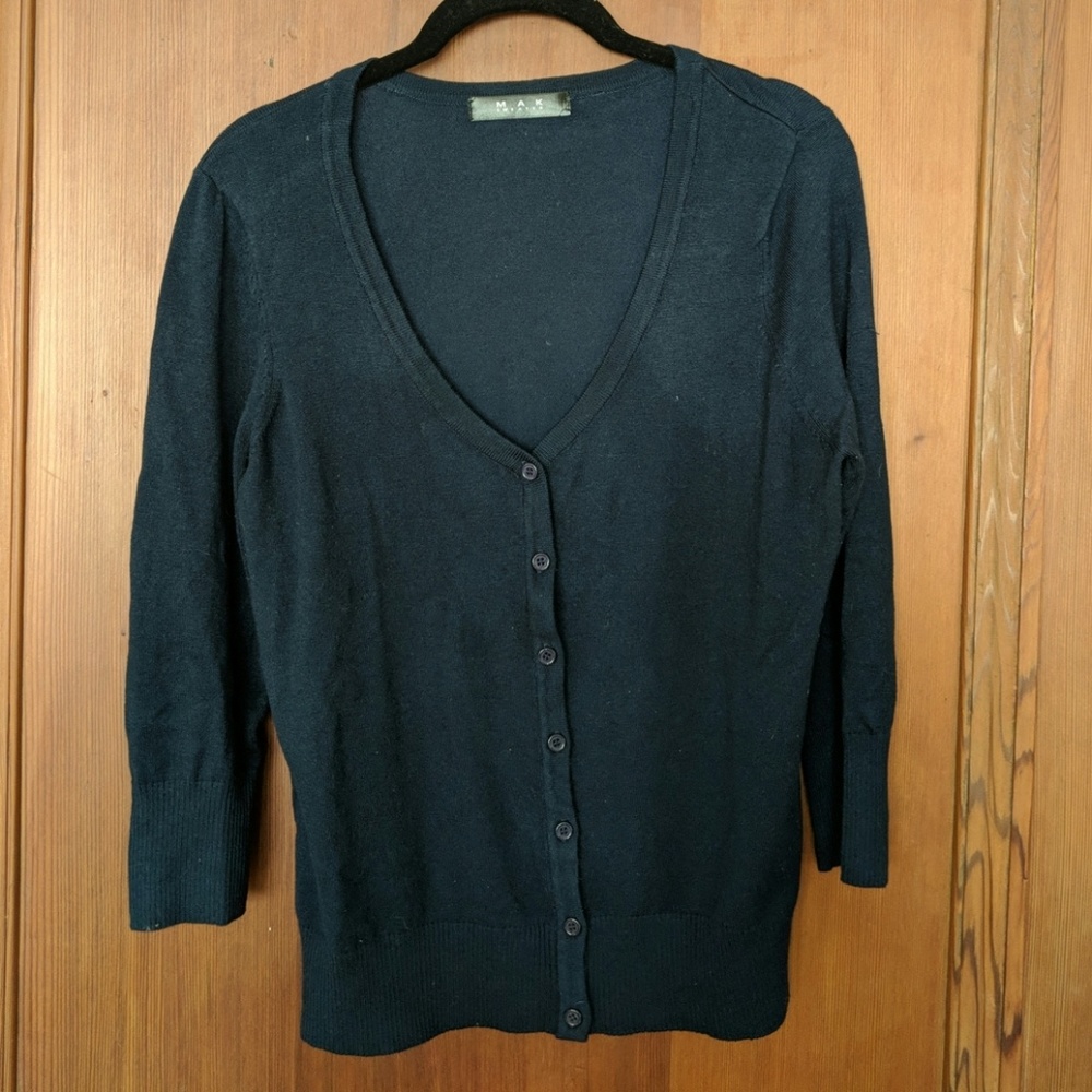 Modcloth Charter School Cardigan in Navy
